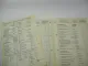 15x Bosch Service-Liste Fahr D KT Schlepper M MDL Mähdrescher 1952-1965