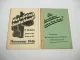 2 Hefte SPD KPD Parteitag Nürnberger Prozess ca. 1946 Hannover