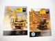 2 Prospekte Caterpillar CAT M315 315BL Mobilbagger Hydraulikbagger 1996/98