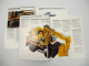 2 Prospekte Caterpillar CAT M315 315BL Mobilbagger Hydraulikbagger 1996/98
