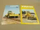 2 Prospekte FAUN F105 F105A Grader 1982 1984