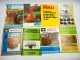20x Original Prospekt Landtechnik 1970/80er Jahre z.B. Gyro Rau Diadem Hassia