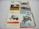 20x Original Prospekt Landtechnik 1970/80er Jahre z.B. Karo Tecnoma Kleine