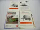 20x Original Prospekt Landtechnik 1970/80er Jahre z.B. Lely Howard Krone
