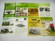 20x Original Prospekt Landtechnik 1970/80er Jahre z.B. PZ Stetzl Nitsch Hassia