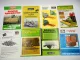 20x Original Prospekt Landtechnik 1970/80er Jahre z.B. Rau Gramme Isaria Lely