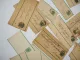 20x Streifbänder Zeitschriften mit Stempel und Briefmarke meist Sachsen ca. 1900