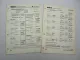 2x Original Bosch Service Liste für Deutz Motor F8L A8L SA8L 714 BJ 1964-1966