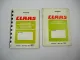 2x Original Preisliste Claas Mähdrescher Pressen Feldhäcksler 1980/81