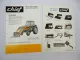 2x Original Prospekt Chief Frontlader Typ S900 & Zubehör am Leyland Traktor