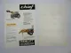 2x Original Prospekt Chief Frontlader Typ S900 & Zubehör am Leyland Traktor