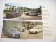 2x Original Prospekt Peugeot 504 Limousine Break Commerciale Cabrio Coupe 1973