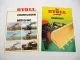 2x Original Prospekt Stoll Frontlader ALS Super Kompakt am MB-trac 700 bis 1500