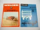 2x Original Prospekt Welger LS 260 270 280 290 300 Stalldungstreuer 1977/83