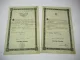 2x Patent Urkunde Macholl Cognac München Kaiserliches Patentamt 1894/1896