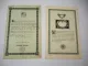2x Patent Urkunde Macholl Cognac München Kaiserliches Patentamt 1896/1920