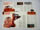 2x Prospekt Hanomag K12c Planierraupe Laderaupe 125PS 1971