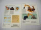 2x Prospekt Komatsu PC PW Hydraulikbagger WA Radlader Lieferprgramm 1988