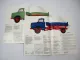2x Prospekt MAN Nutzfahrzeuge 16.168 HK HAK Kurzhauber LKW 1970er Jahre