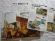 3 Prospekte Kramer Allrad 416 und 416S Baggerlader von 1979-83 techn. Daten