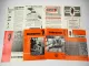 30x Original Prospekt Rabewerk Landtechnik Eggen Pflüge Grubber 1970er Jahre