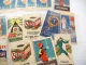 31 Stück Werbung Reklame Heftchen Tüten Notizzettel Tschechien 1900 - 1930