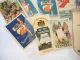 31 Stück Werbung Reklame Heftchen Tüten Notizzettel Tschechien 1900 - 1930