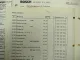 33x Original Bosch Service-Liste für VW PKW 1954–1970 Käfer 1600 K70 411
