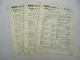 3x Orig. Bosch Service Liste für Sendling Dieselmotor DM DL DSL DLL BJ 1955-1963