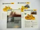 4 Prospekte Caterpillar D8L D9L D10 Kettendozer 1980er Jahre