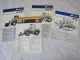 4 Prospekte Fiat Allis Raupe und Radlader 41B 945B FR7 345B von ca 1980