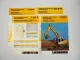 4 Prospekte Liebherr A R 924 B HD Litronic Hydraulikbagger Techn. Beschreibung