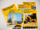 4 Prospekte Liebherr R 954 964 974 B Litronic Hydraulikbagger 2001-2004