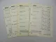 4x Original Bosch Service Liste für VM Motori Dieselmotor VM10 bis VM613 BJ 1962