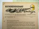 4x Original Opel Kundendienst Mitteilungen 1950 K.F. Nr. 4, 8, 9, 10
