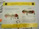 4x Original Prospekt Braun Landtechnik Anbaugeräte für Schlepper 1963/64