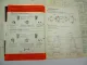 4x Original Prospekt Hella Scheinwerfer Leuchten Blinker für Traktor 1960/70er