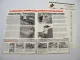 4x Original Prospekt Meijer Holland Landtechnik 1970/80er Jahre