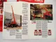 4x Original Prospekt Scholpp Schwertransport Kran ca. 1990
