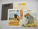 4x Original Prospekt Sperry New Holland Mähdrescher 841 Presse 1980er Jahre