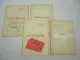 4x Programmheft Bayreuther Festspiele 1953/54 Postkarten Flyer