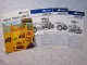 4x Prospekt Fiat-Allis Fiatallis 200-C 150-C 100-C Motorgrader 1977/1978