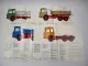 4x Prospekt MAN Nutzfahrzeuge 26.280 DF DFK DFAK DFS DFAS Frontlenker LKW 1970er