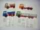 4x Prospekt MAN Nutzfahrzeuge 26.320 DF DFK DFAK DFS DFAS Frontlenker LKW 1970er