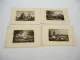 4x Stich oder Lithografie Thüringen Jena Gotha Erfurt Weimar Otto Wagner um 1850