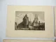 4x Stich oder Lithografie Thüringen Jena Gotha Erfurt Weimar Otto Wagner um 1850