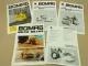 5 Prospekte Bomag BW210 A BW80S Compact BW220A BW1014A Walzen 60/70er