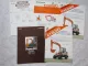 5 Prospekte Hitachi Super EX 60 WD Hydraulikbagger 1989 - 1995