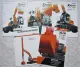 5 Prospekte Hitachi Zaxis 130 160 180 350 520 570 870 LCR W LC Bagger 2004/2005