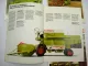 5x Original Prospekt Claas Landtechnik Mähdrescher Häcksler 1970/80er Jahre